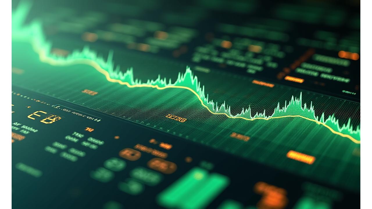Futuristisches AI-Dashboard mit Echtzeit-Optimierungsmetriken für Geothermieanlagen, visualisiert als neuronales Netzwerk in leuchtenden Farben.