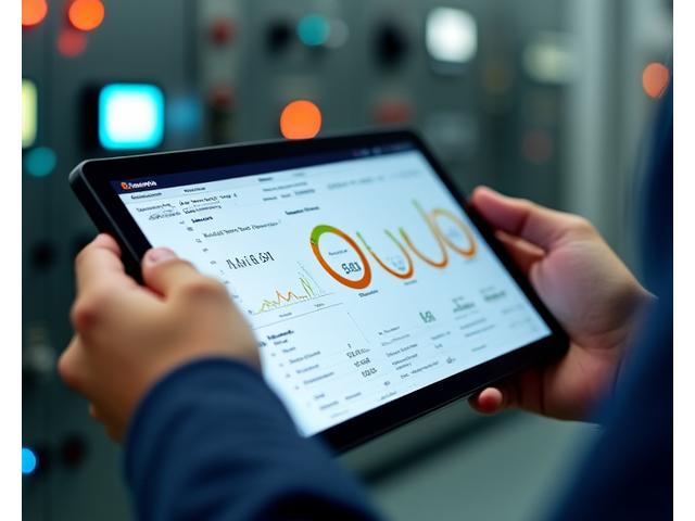 IoT-Monitoring System für Geothermieanlagen mit Echtzeitdaten auf einem Tablet